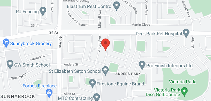 map of 60 31 Alford Avenue